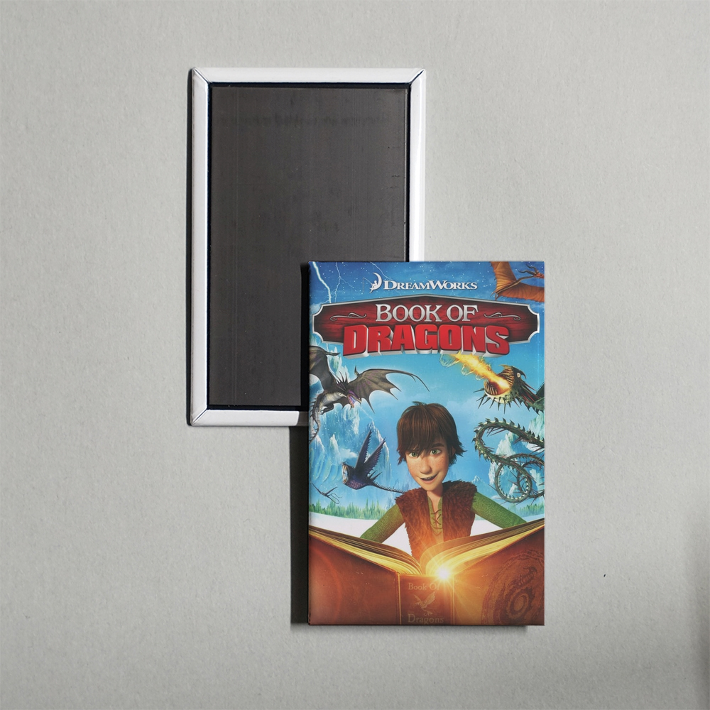 Book of Dragons Mini Movie Fridge Magnet