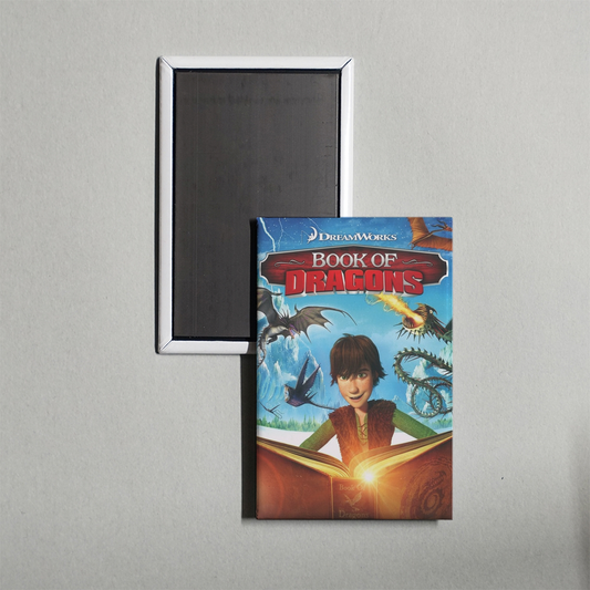 Book of Dragons Mini Movie Fridge Magnet