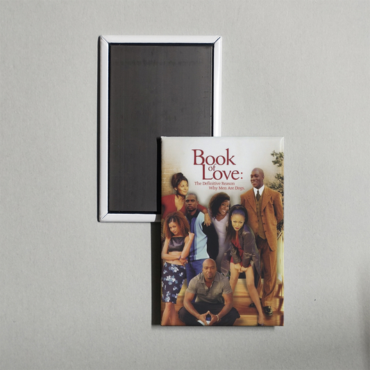 Book of Love The Definitive Reason Why Men Are Dogs Mini Movie Fridge Magnet