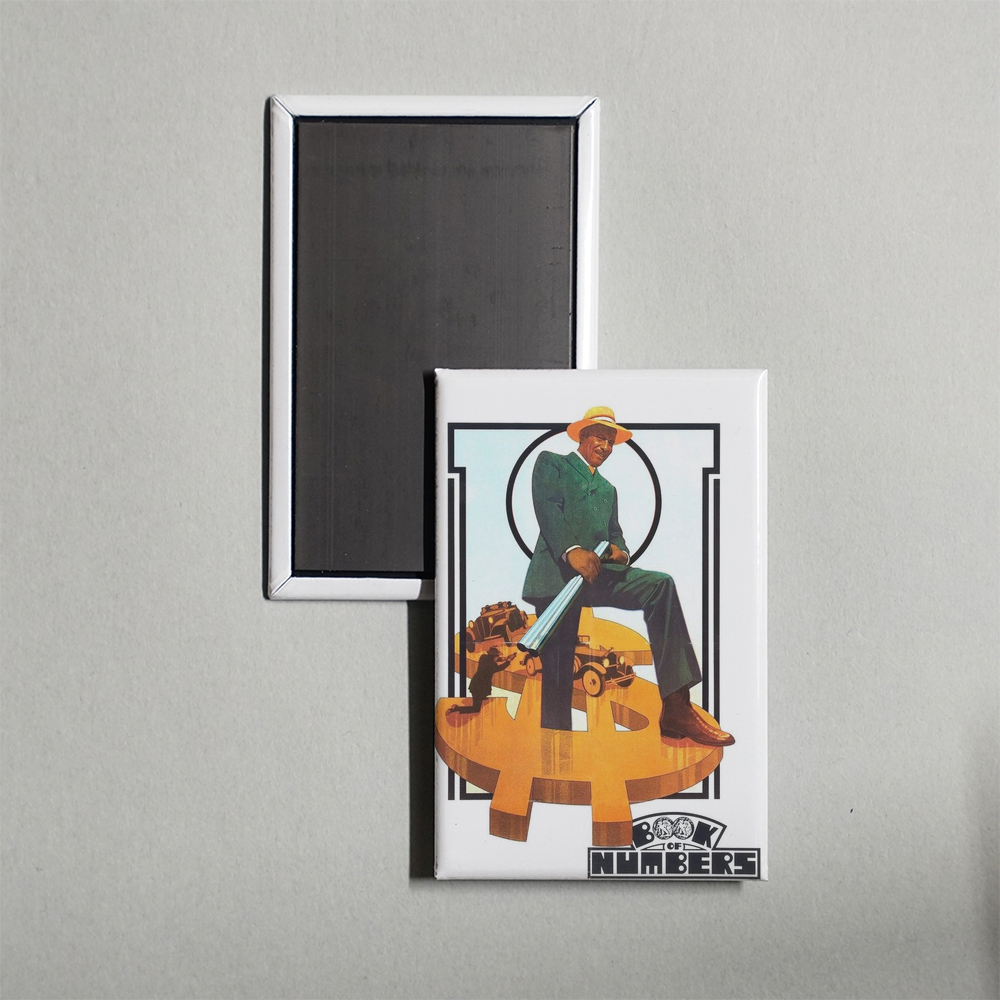Book of Numbers Mini Movie Fridge Magnet