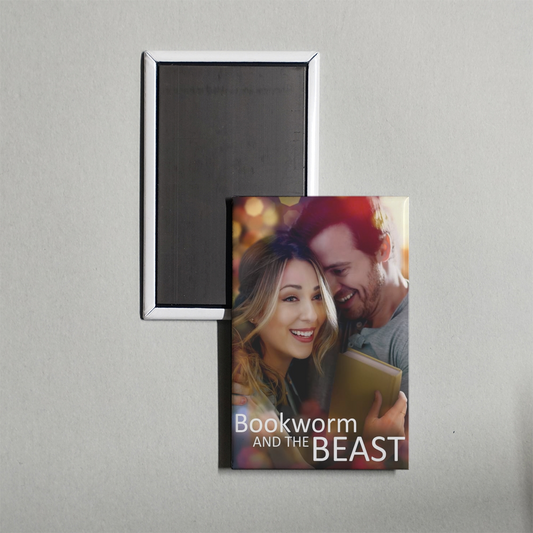 Bookworm and the Beast Mini Movie Fridge Magnet
