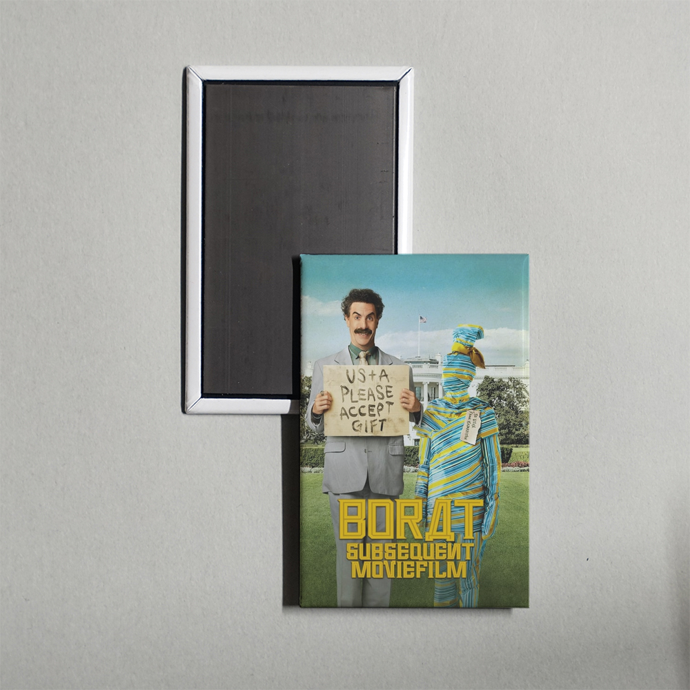 Borat Subsequent Moviefilm Mini Movie Fridge Magnet