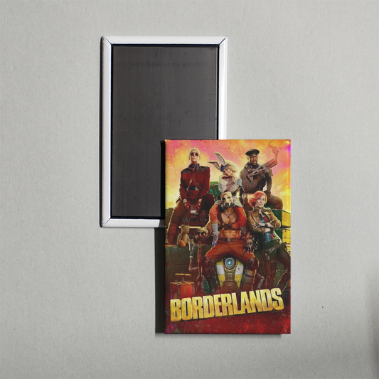 Borderlands Mini Movie Fridge Magnet