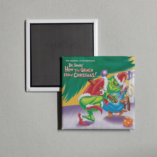 Boris Karloff - Dr. Seuss' How The Grinch Stole Christmas! (Original TV Soundtrack) Album Cover Fridge Magnet