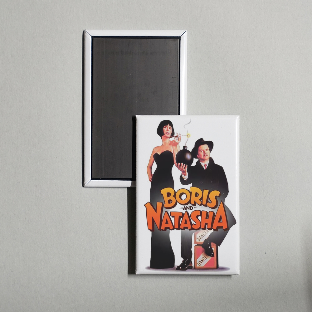 Boris and Natasha Mini Movie Fridge Magnet