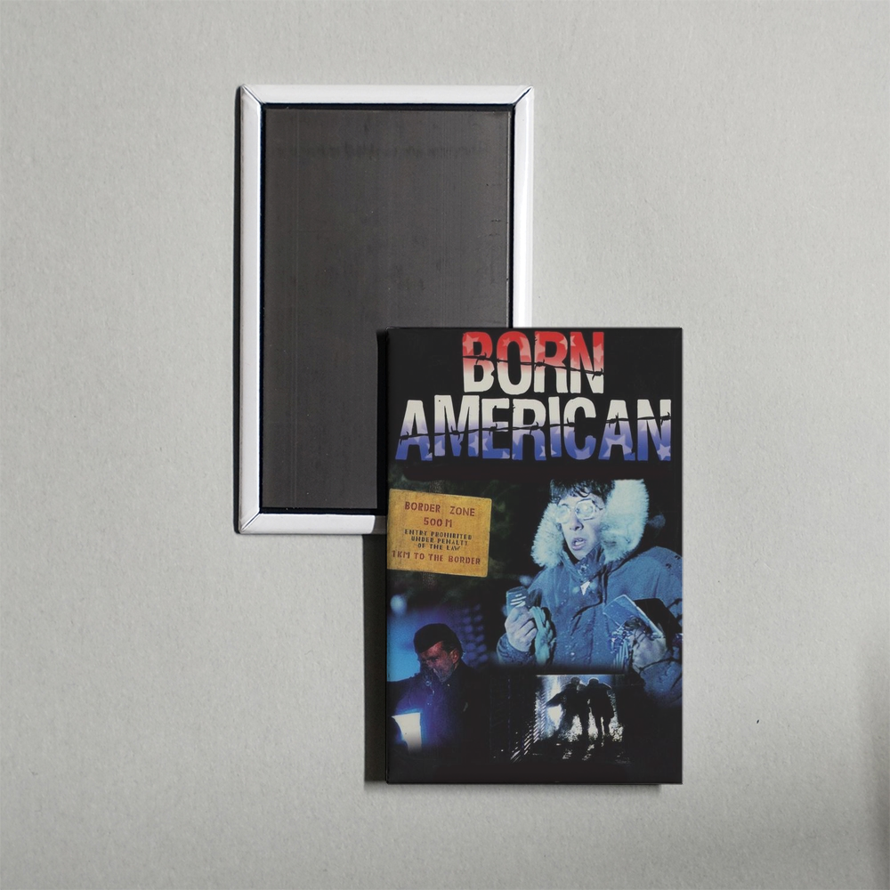 Born American Mini Movie Fridge Magnet