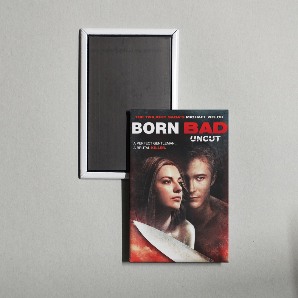 Born Bad Mini Movie Fridge Magnet