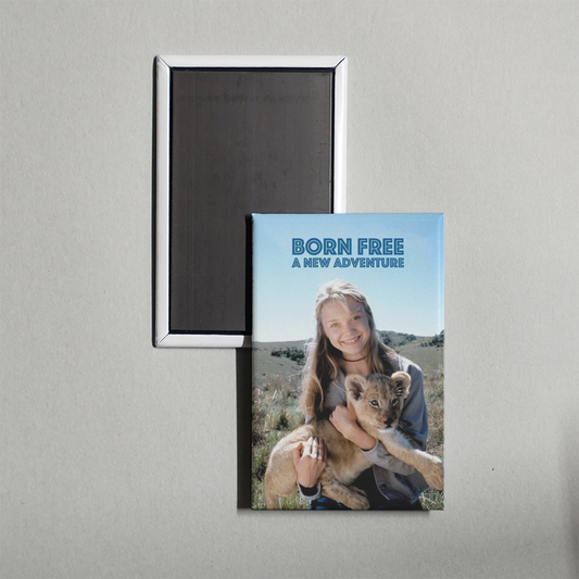 Born Free A New Adventure Mini Movie Fridge Magnet