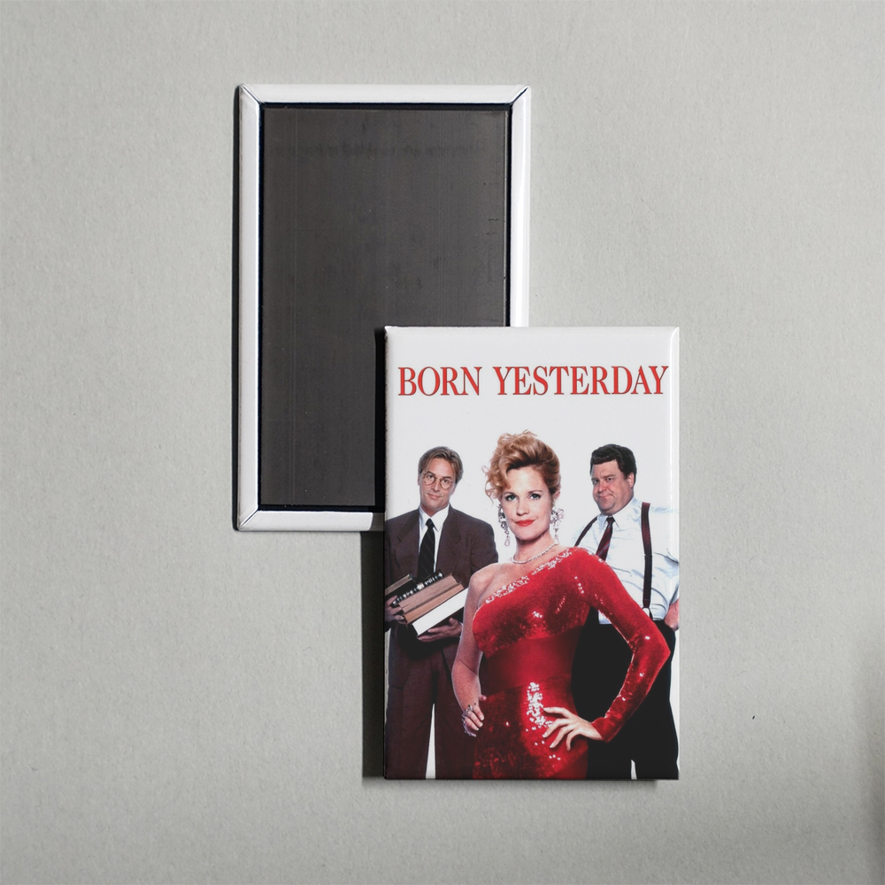 Born Yesterday Mini Movie Fridge Magnet