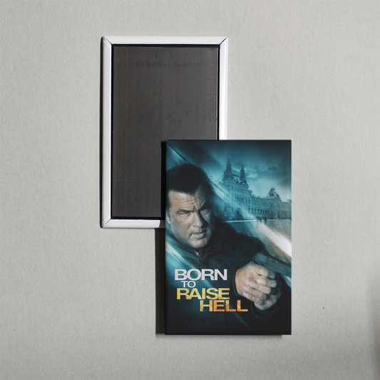 Born to Raise Hell Mini Movie Fridge Magnet