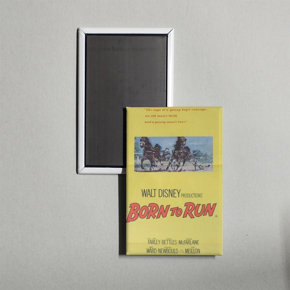 Born to Run Mini Movie Fridge Magnet