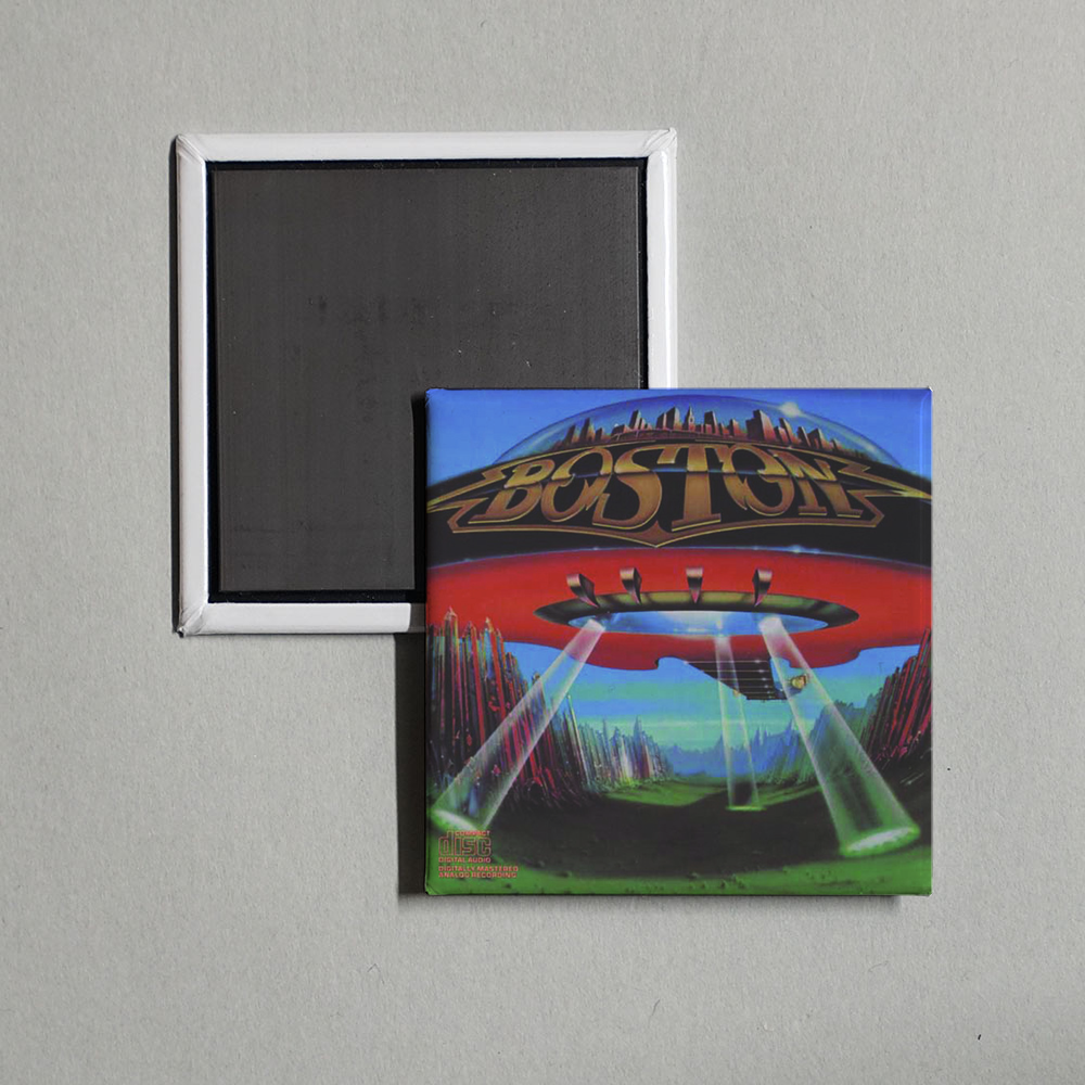 Boston - Don't Look Back Album Cover Fridge Magnet