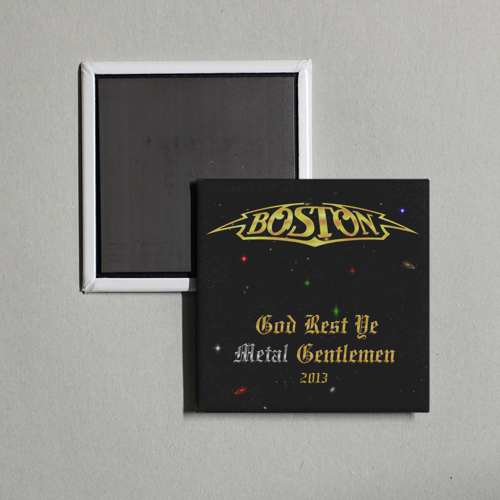 Boston - God Rest Ye Metal Gentlemen 2013 Album Cover Fridge Magnet