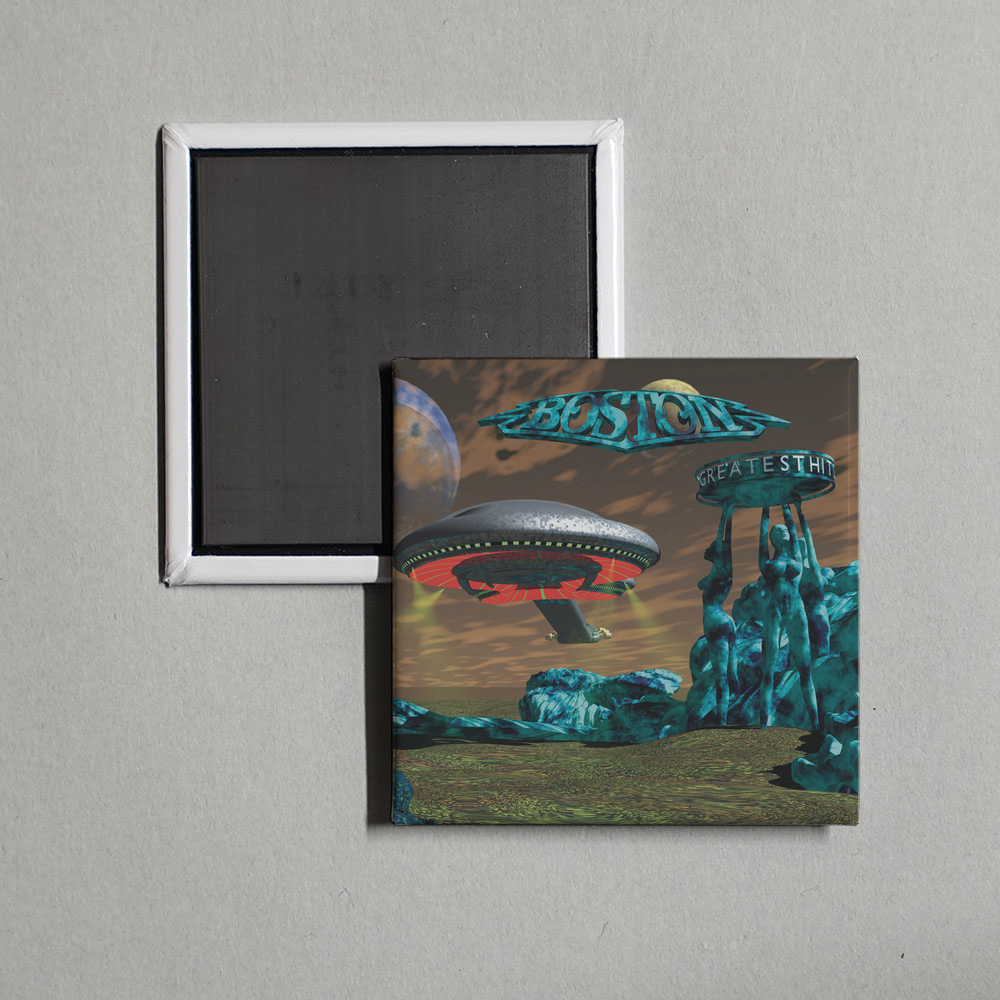 Boston - Greatest Hits Album Cover Fridge Magnet