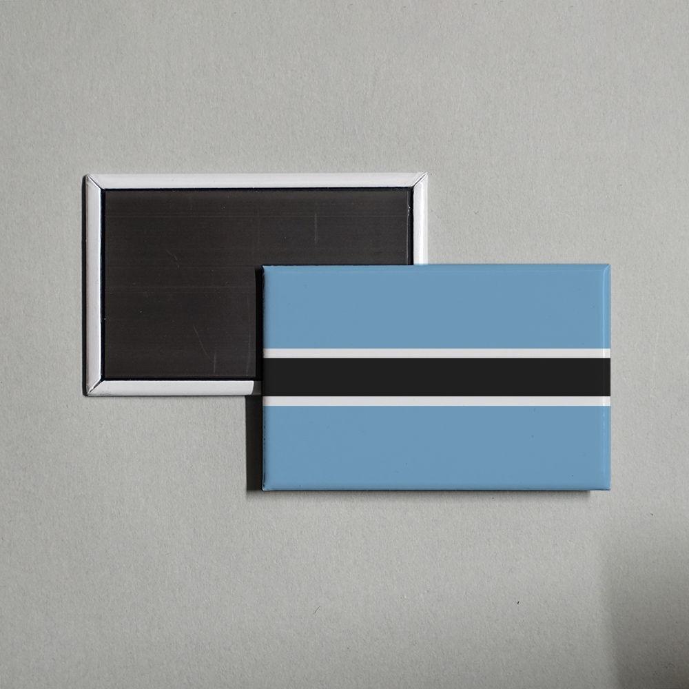 Botswana Flag Fridge Magnet