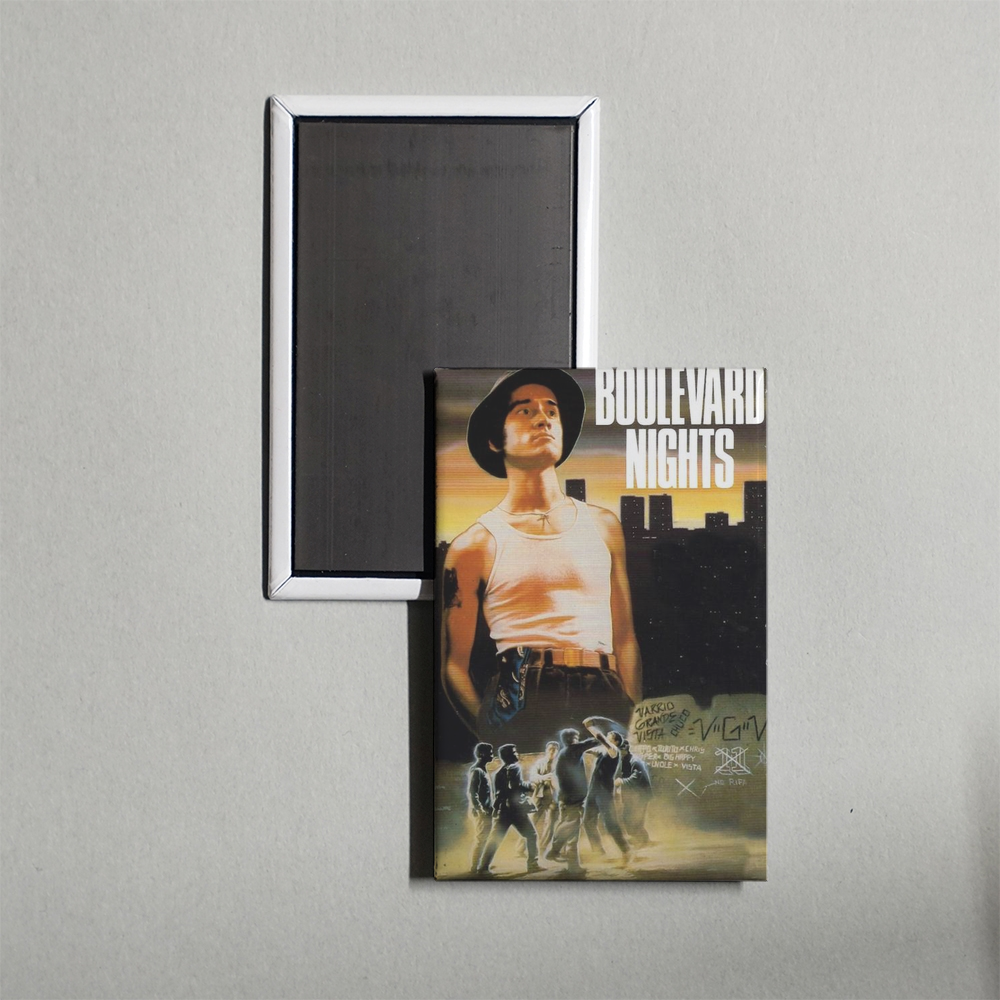 Boulevard Nights Mini Movie Fridge Magnet
