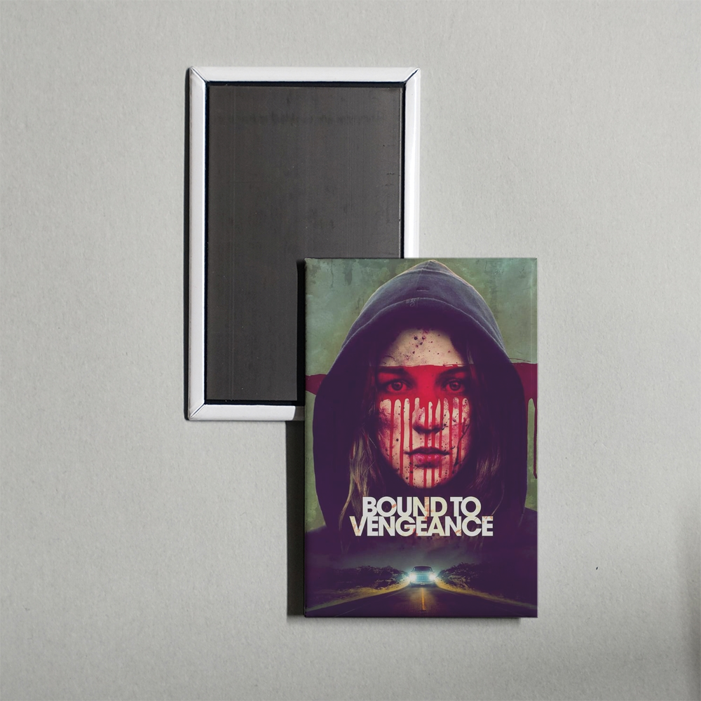 Bound to Vengeance Mini Movie Fridge Magnet