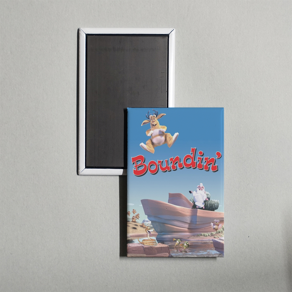Boundin' Mini Movie Fridge Magnet