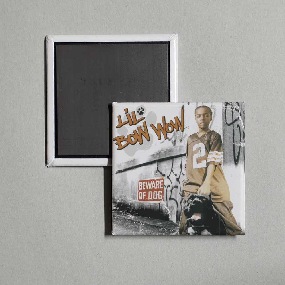 Bow Wow - Beware Of Dog Album Cover Fridge Magnet