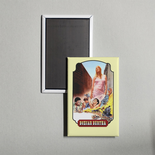 Boxcar Bertha Mini Movie Fridge Magnet