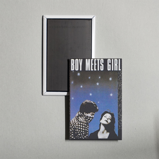 Boy Meets Girl Mini Movie Fridge Magnet