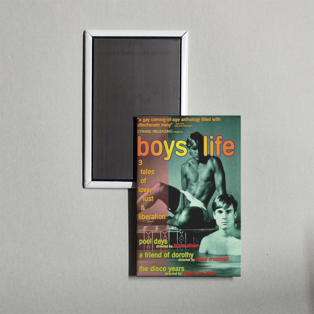 Boys Life Mini Movie Fridge Magnet
