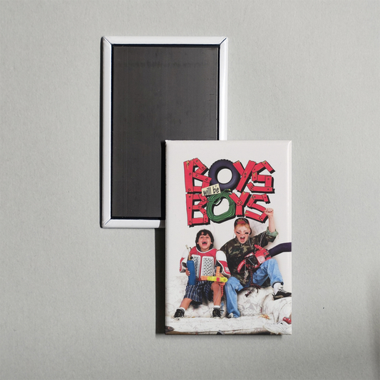 Boys Will Be Boys Mini Movie Fridge Magnet