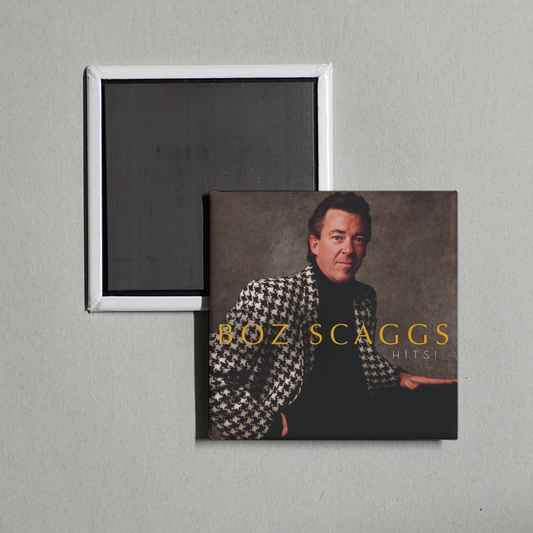 Boz Scaggs - Hits! Album Cover Fridge Magnet