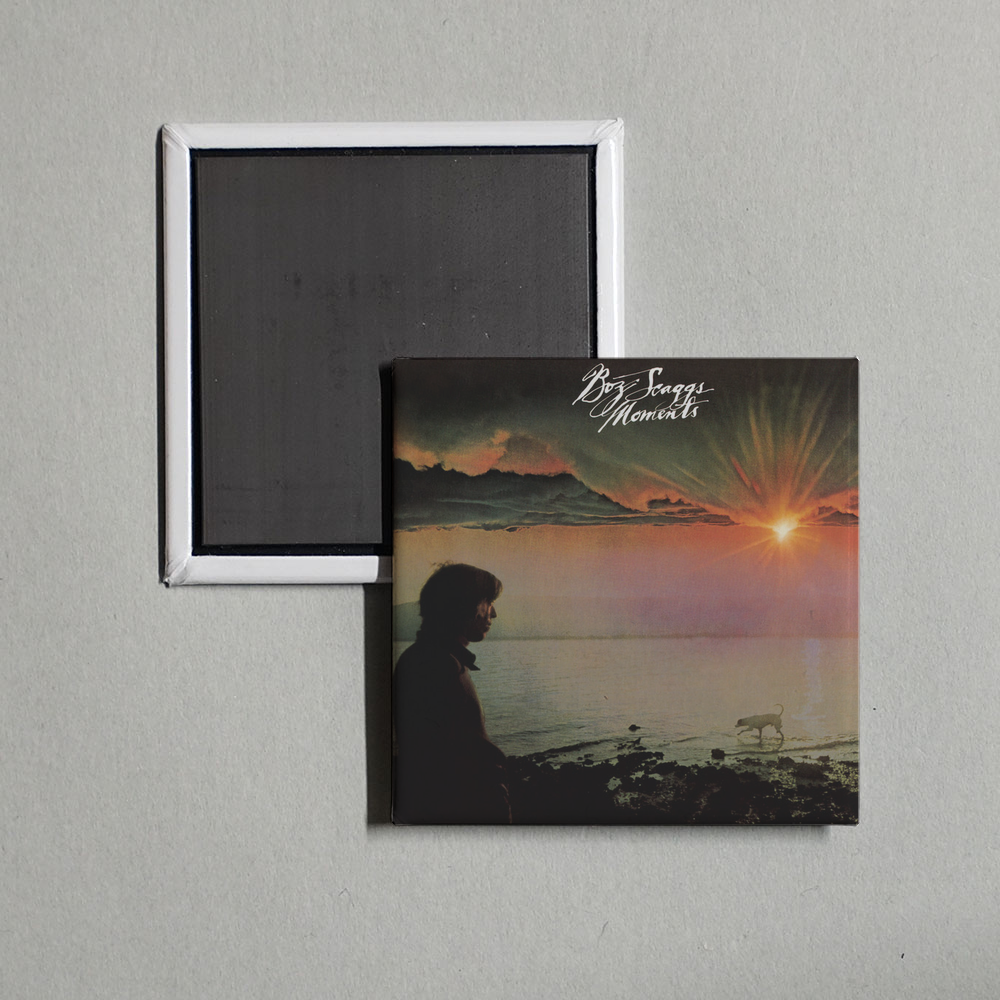Boz Scaggs - Moments (Expanded) Album Cover Fridge Magnet