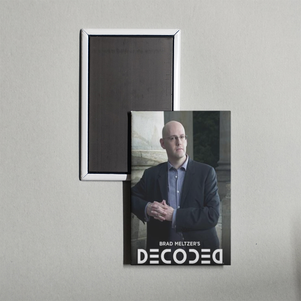 Brad Meltzer's Decoded TV Show Fridge Magnet
