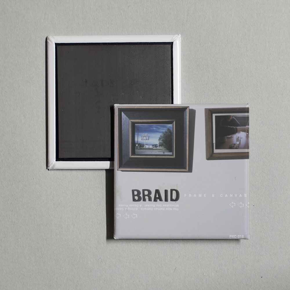 Braid - Frame & Canvas Album Cover Fridge Magnet