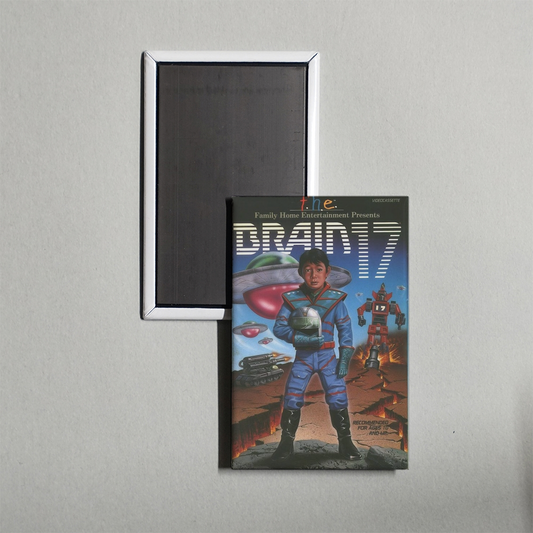Brain 17 Mini Movie Fridge Magnet