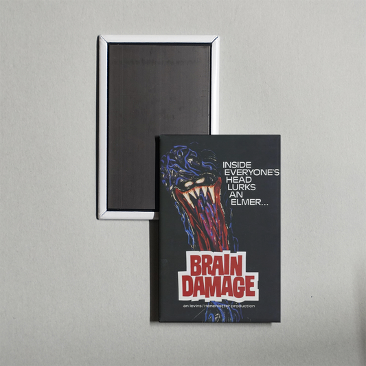 Brain Damage Mini Movie Fridge Magnet