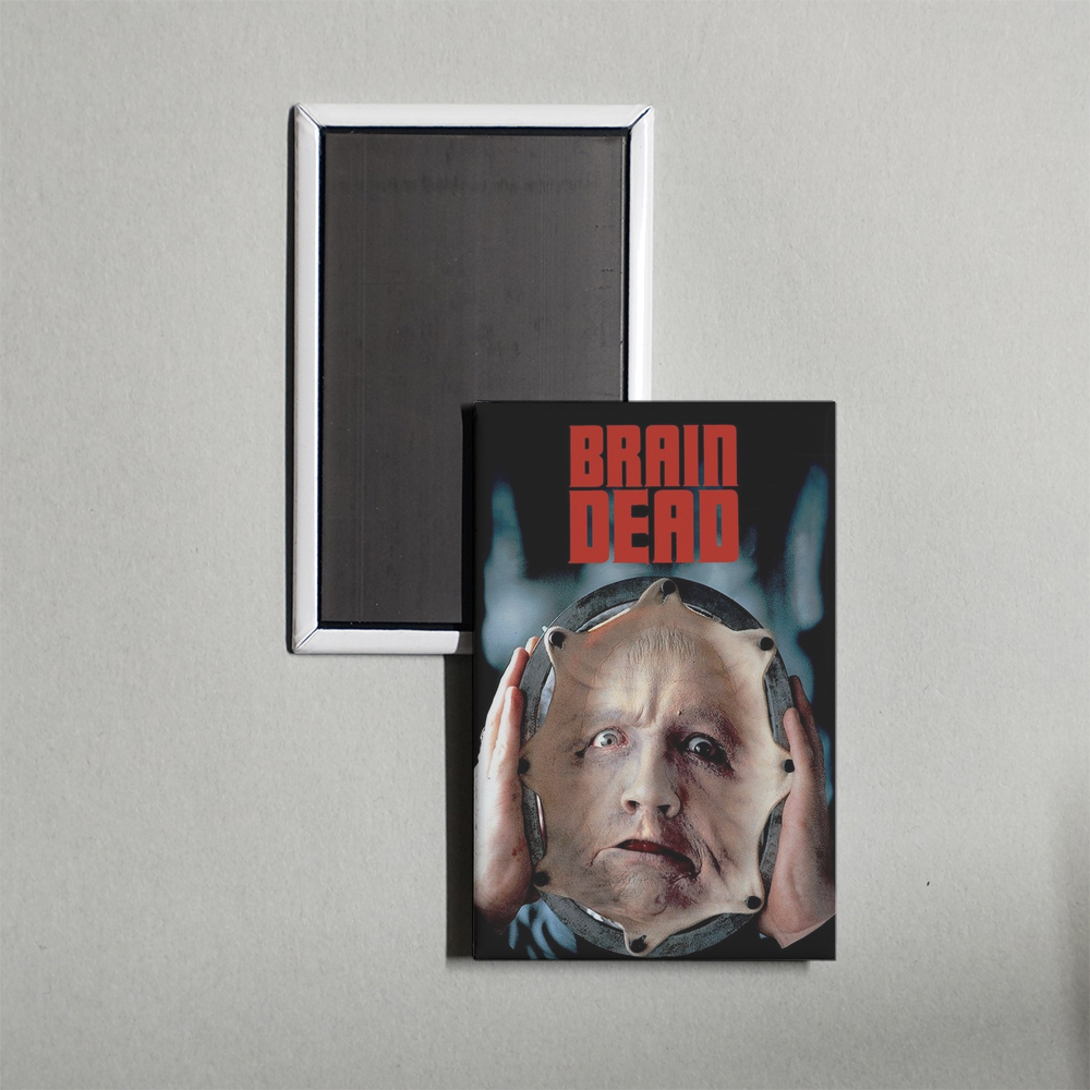 Brain Dead Mini Movie Fridge Magnet