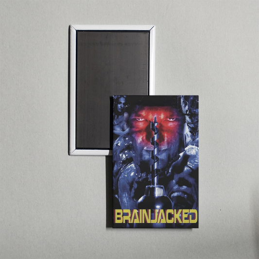 Brainjacked Mini Movie Fridge Magnet