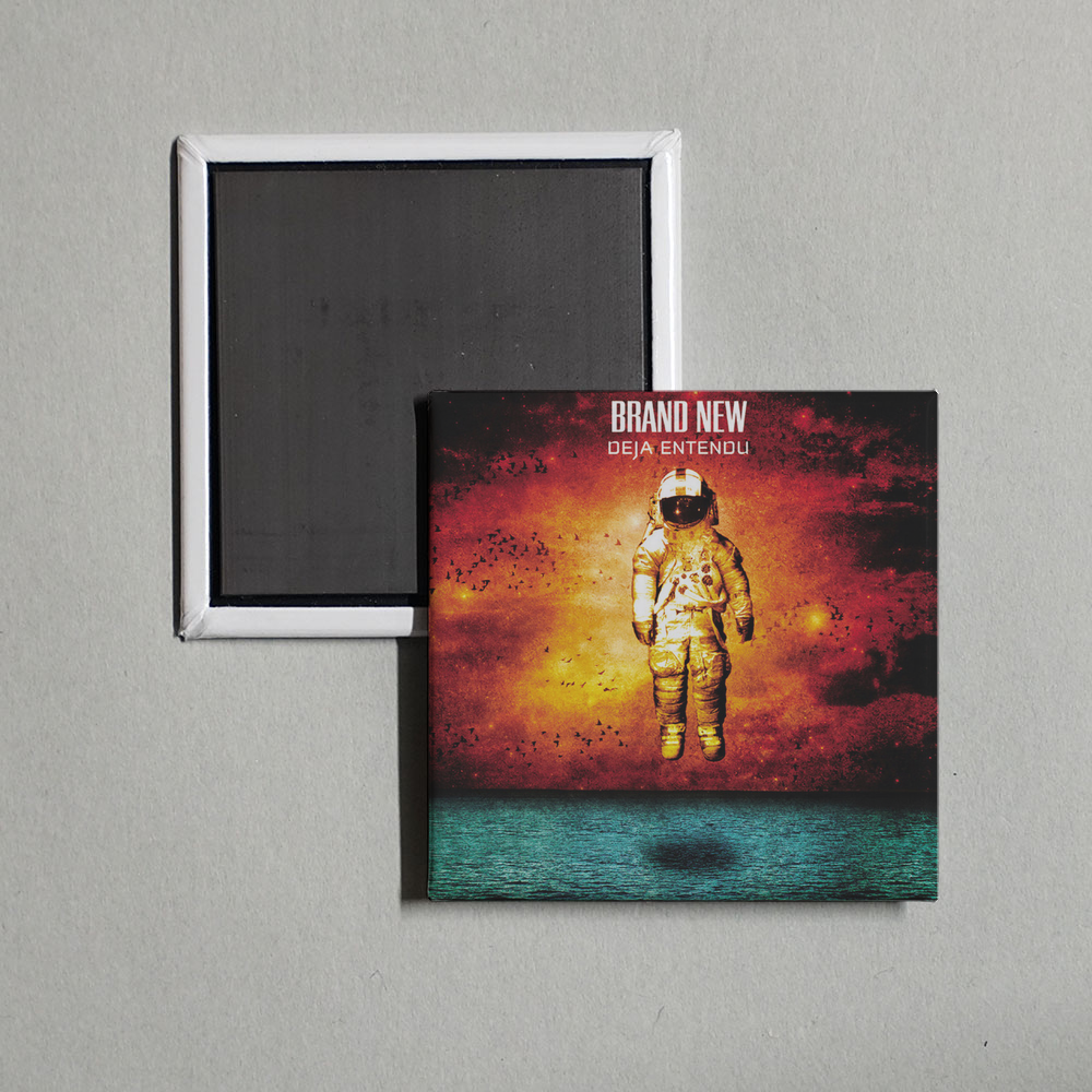Brand New - Deja Entendu Album Cover Fridge Magnet