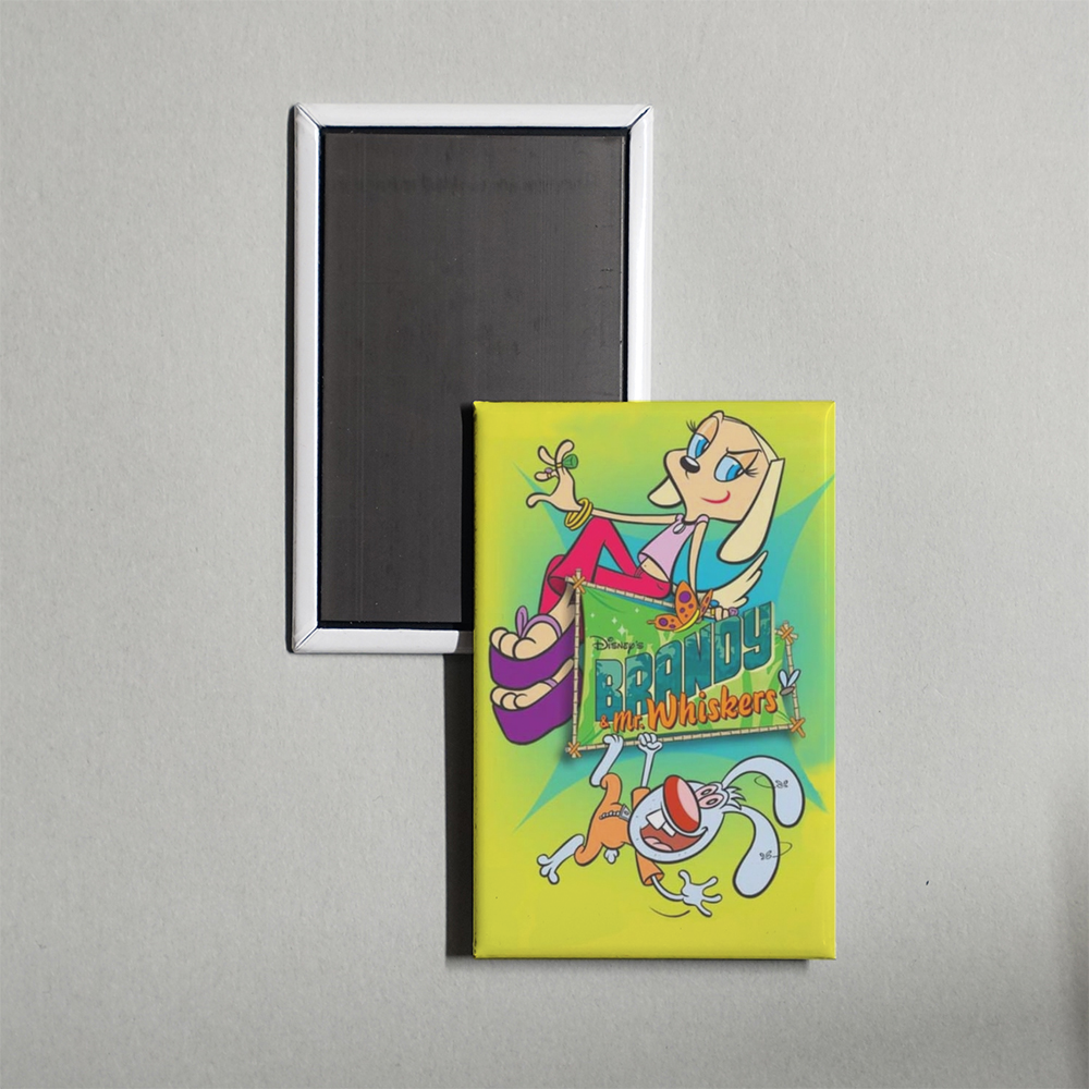Brandy & Mr. Whiskers TV Show Fridge Magnet