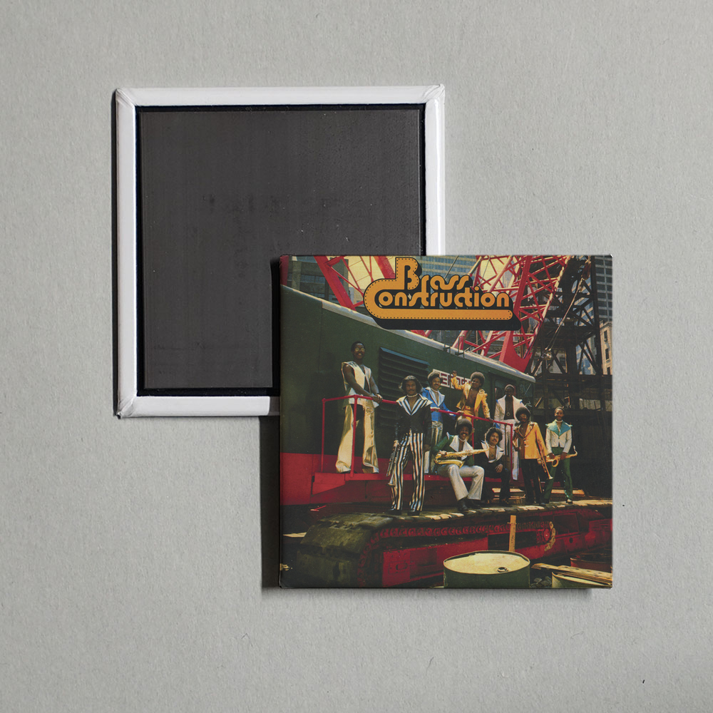 Brass Construction - Brass Construction Album Cover Fridge Magnet
