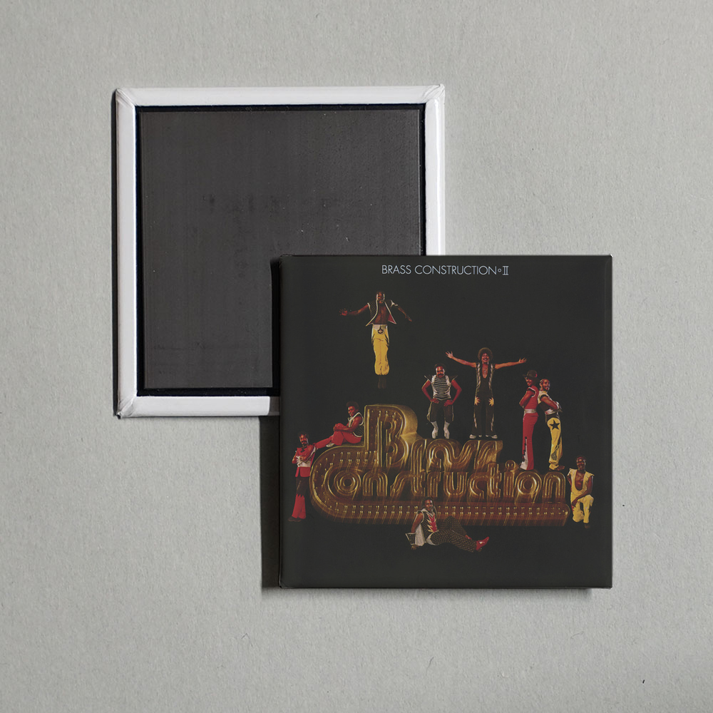 Brass Construction - Brass Construction II Album Cover Fridge Magnet