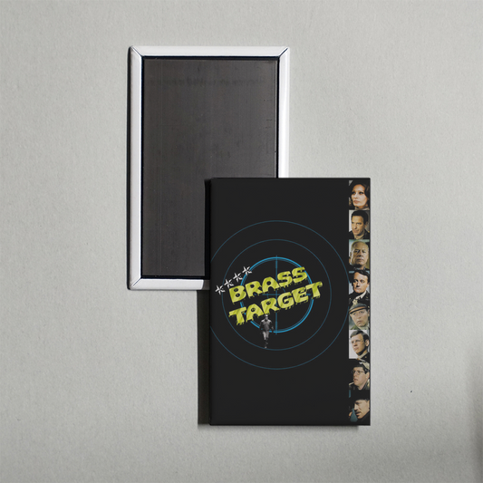 Brass Target Mini Movie Fridge Magnet
