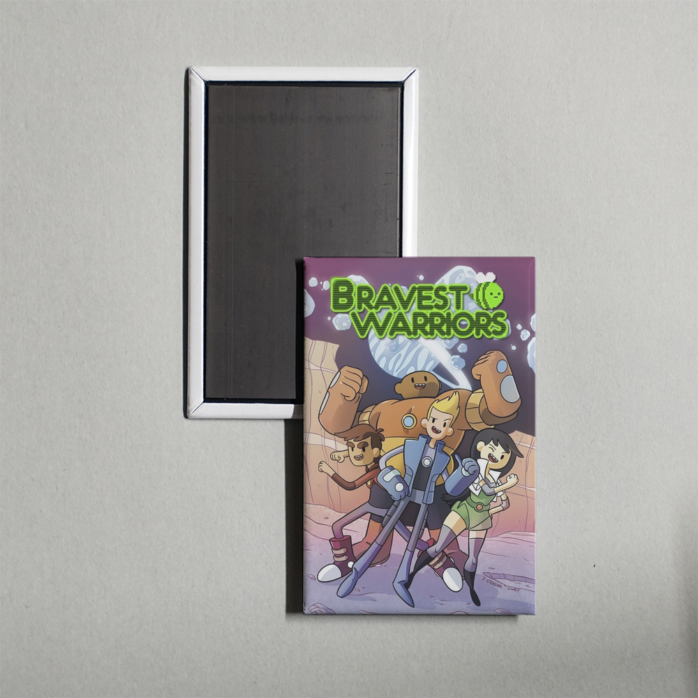 Bravest Warriors TV Show Fridge Magnet
