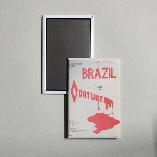 Brazil A Report on Torture Mini Movie Fridge Magnet