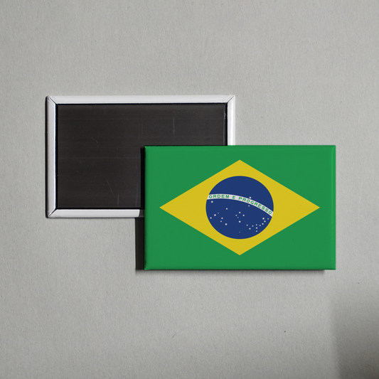 Brazil Flag Fridge Magnet
