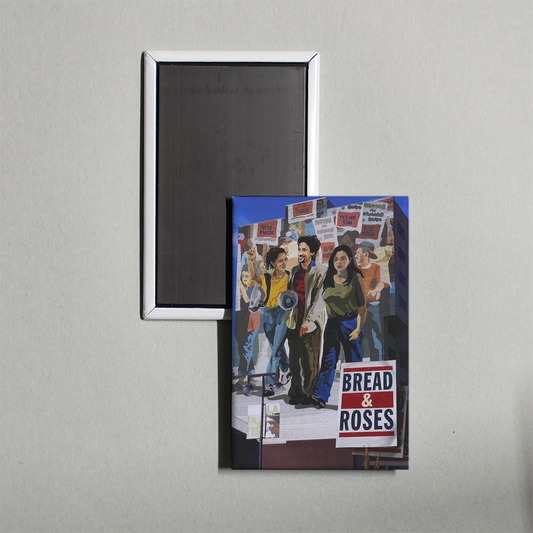 Bread and Roses Mini Movie Fridge Magnet