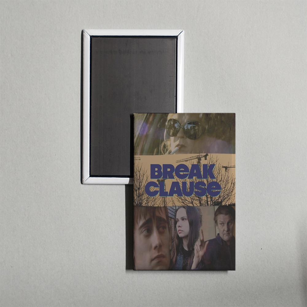 Break Clause Mini Movie Fridge Magnet