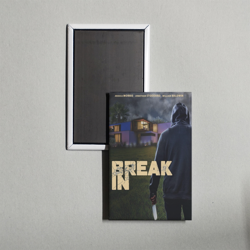 Break In Mini Movie Fridge Magnet