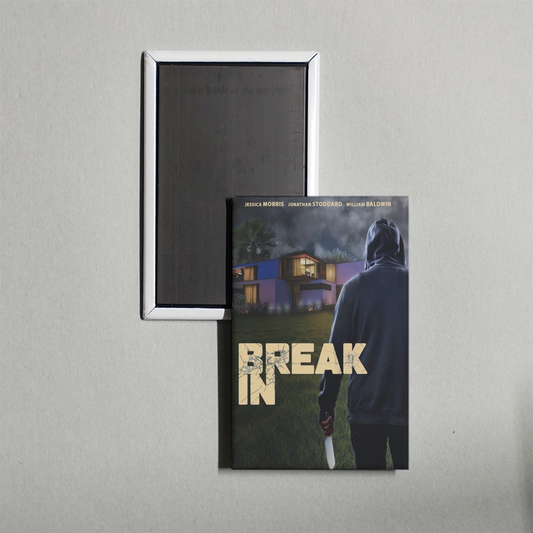 Break In Mini Movie Fridge Magnet