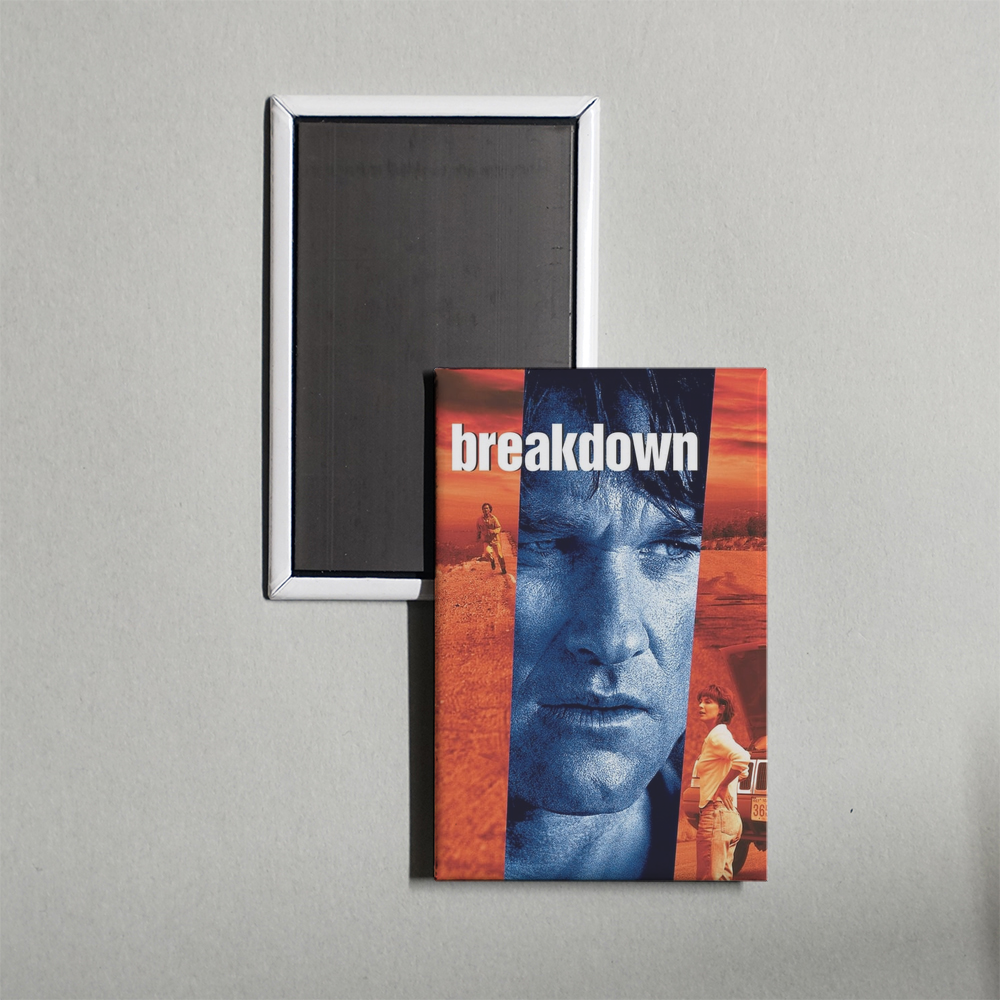 Breakdown Mini Movie Fridge Magnet