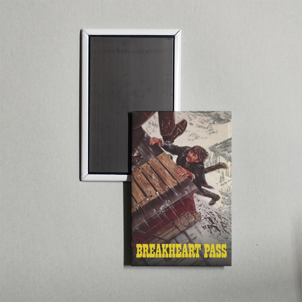 Breakheart Pass Mini Movie Fridge Magnet