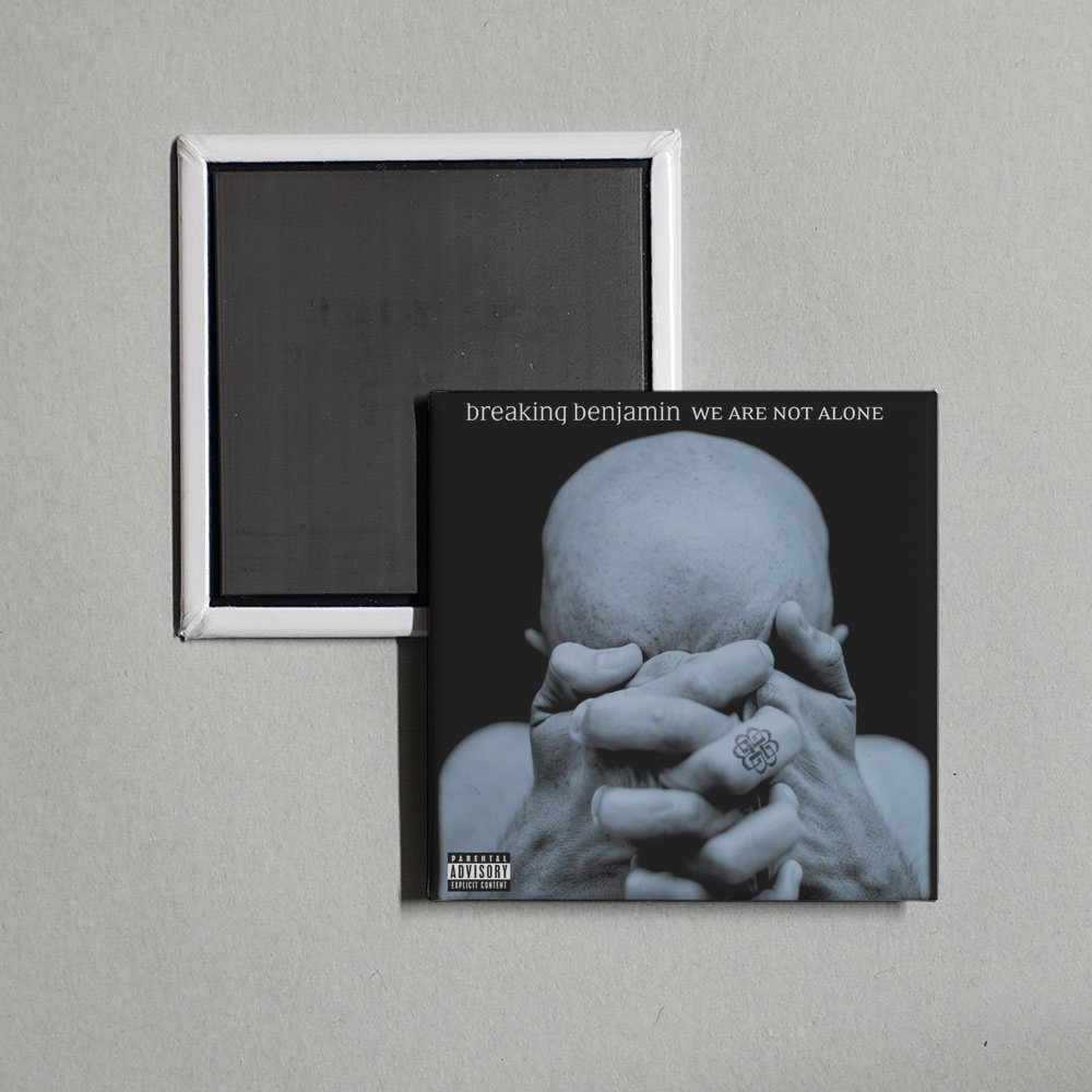 Breaking Benjamin - We Are Not Alone Album Cover Fridge Magnet